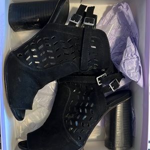 Madden girl open toe heels